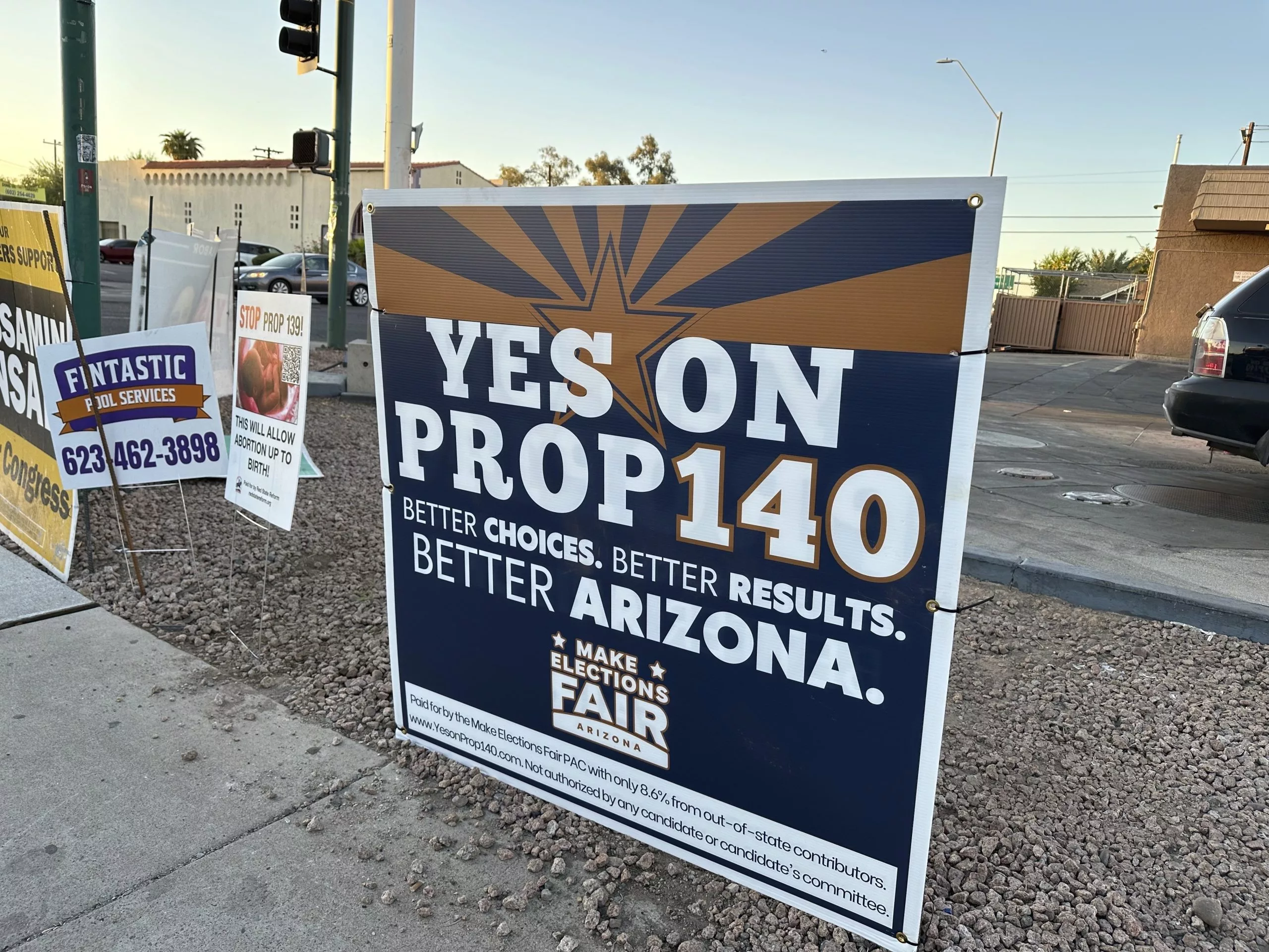 Voters in Arizona and Nebraska will face competing ballot measures