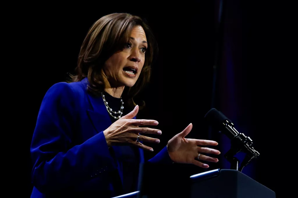 democratic-presidential-nominee-u-s-vice-president-kamala-harris-campaigns-in-north-las-vegas