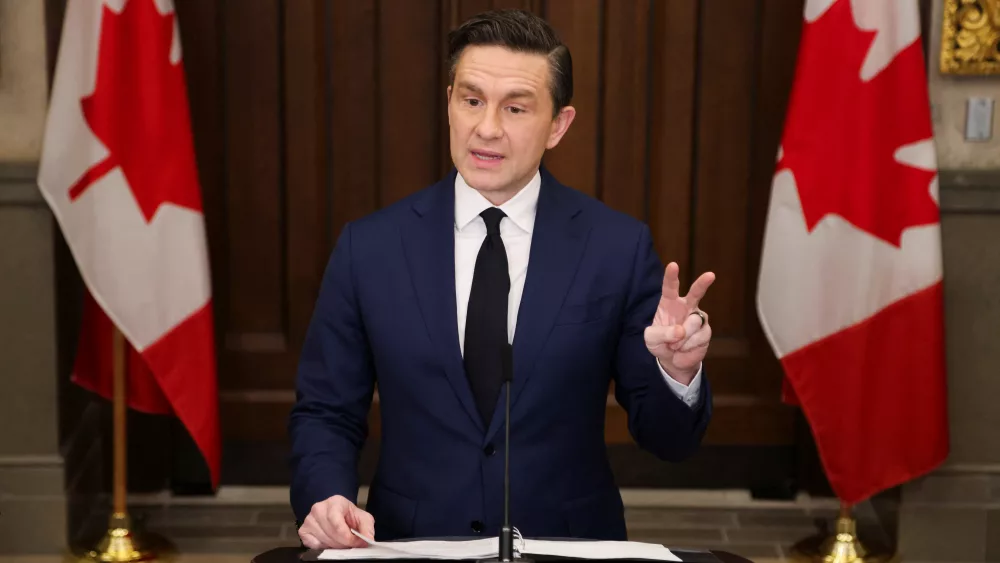 conservative-party-of-canada-leader-pierre-poilievre-speaks-at-a-press-conference-on-parliament-hill-in-ottawa