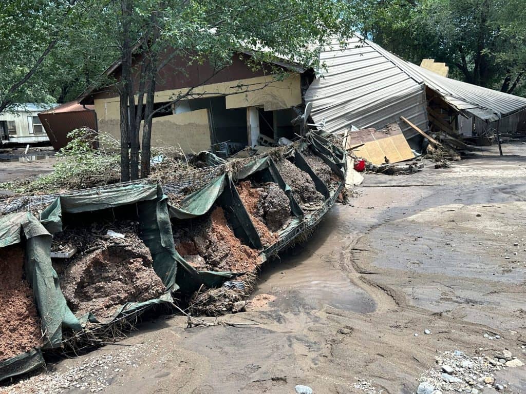 New Mexico village rebuilds all over again after record-breaking flash