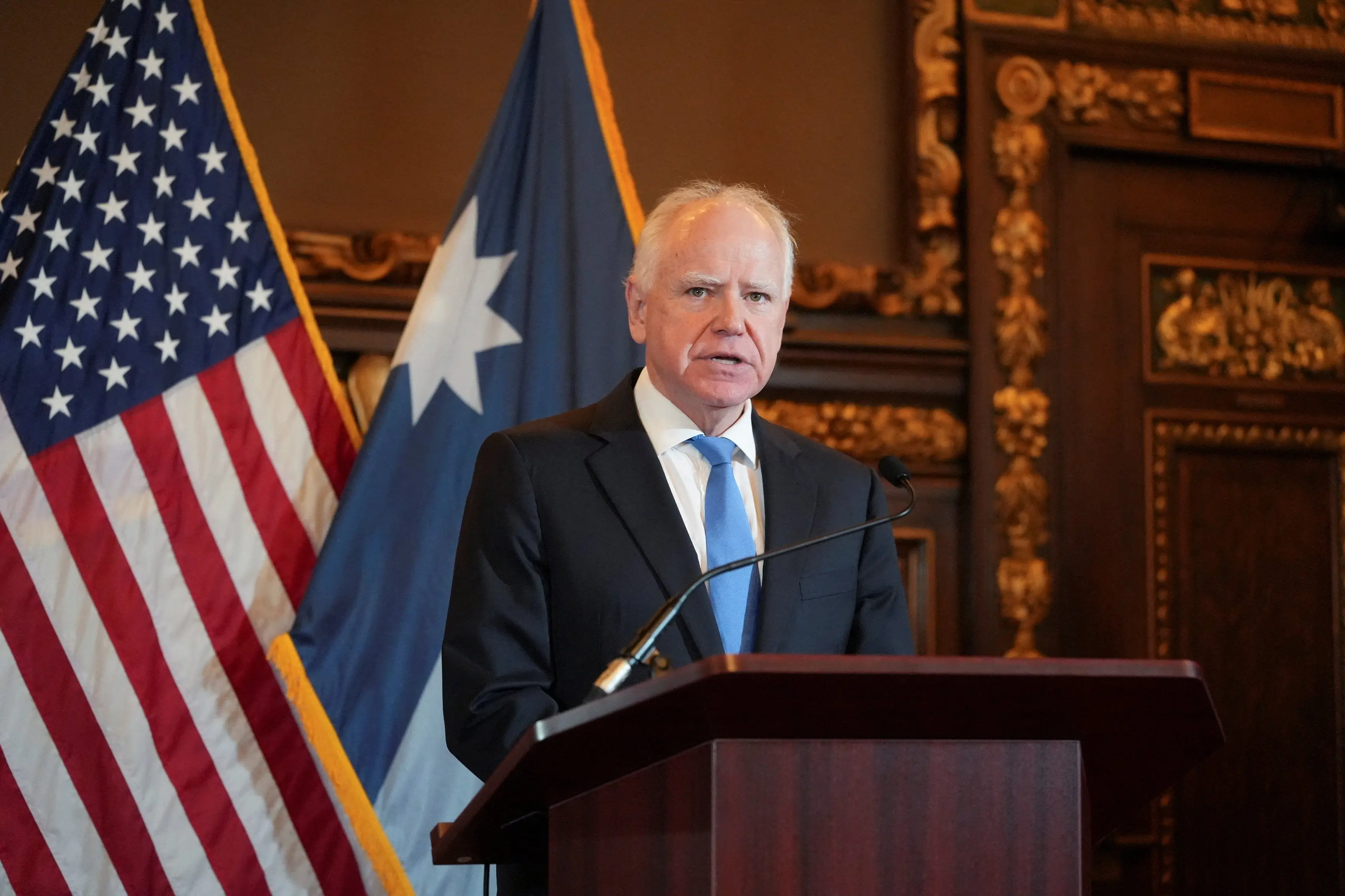 minnesota-governor-walz-speaks-to-reporters-after-he-announced-that-he-would-not-seek-reelection-at-the-minnesota-state-capitol-in-st-paul