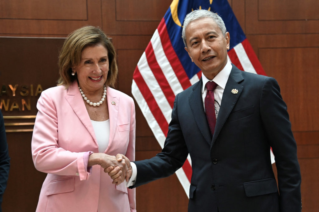 u-s-house-of-representatives-speaker-nancy-pelosi-meets-malaysias-parliament-speaker-azhar-azizan-harun-in-kuala-lumpur