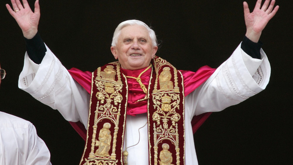 file-photo-pope-benedict-xvi-cardinal-joseph-ratzinger-of-germany-waves-from-a-balcony-of-st-peters