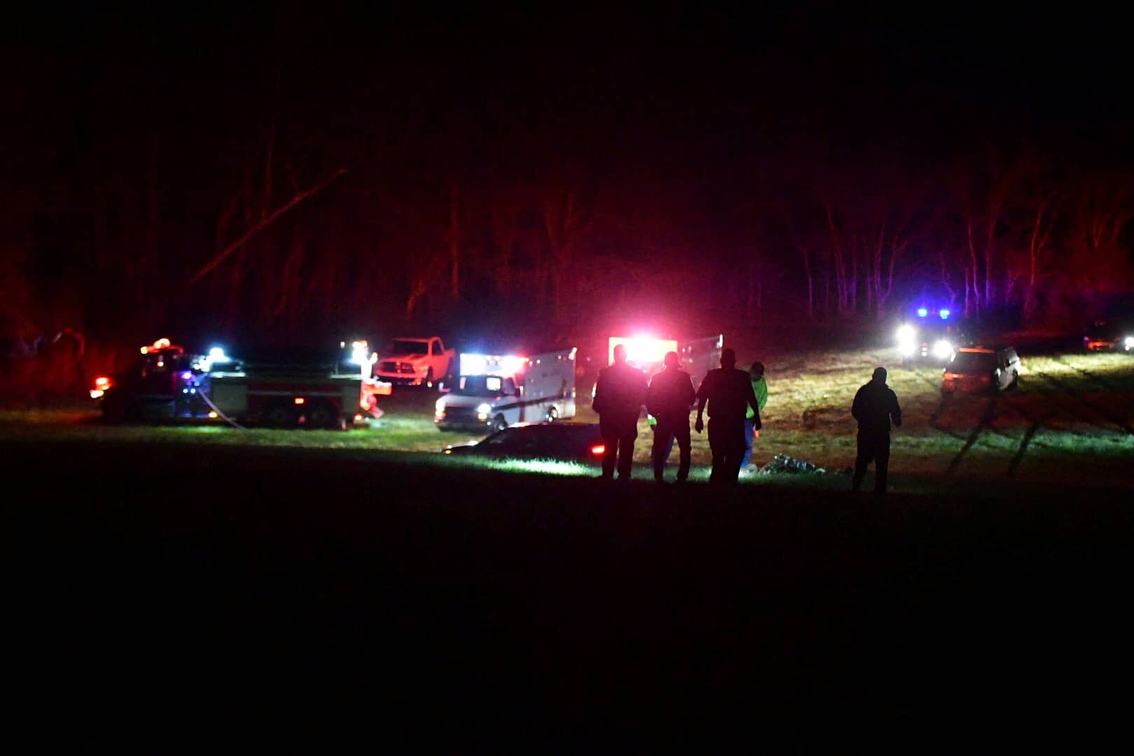 a-general-view-of-the-site-after-helicopters-crashed-in-trigg-county-kentucky