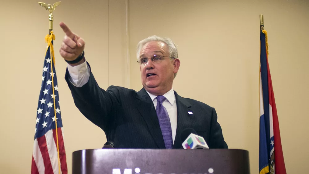 missouri-governor-jay-nixon-takes-questions-at-a-news-conference-after-swearing-in-the-ferguson-commission-in-st-louis