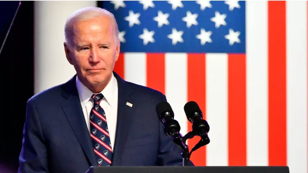 U.S. President Joe Biden’s remarks on the anniversary of the Capitol Riots^ on January 5^ 2024^ near Valley Force National Park in Blue Bell^ PA.