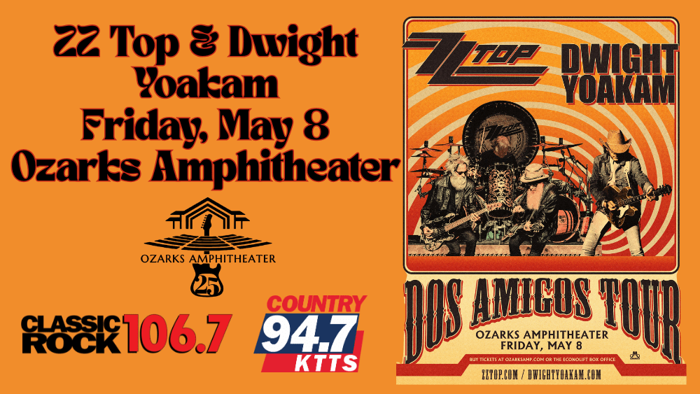 ZZ Top and Dwight Yoakam at Ozarks Amphitheater – 94.7 KTTS