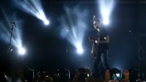 Eric Church performs onstage at the Runaway Country Music Fest at Osceola Heritage Park on March 20^ 2016 in Kissimmee^ Florida.
