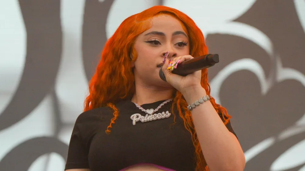 Ice Spice Performing at Broccoli City Festival 2023. Washington DC United States - July 15 2023