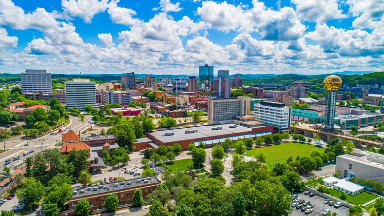 downtown-knoxville-tennessee-skyline-aerial