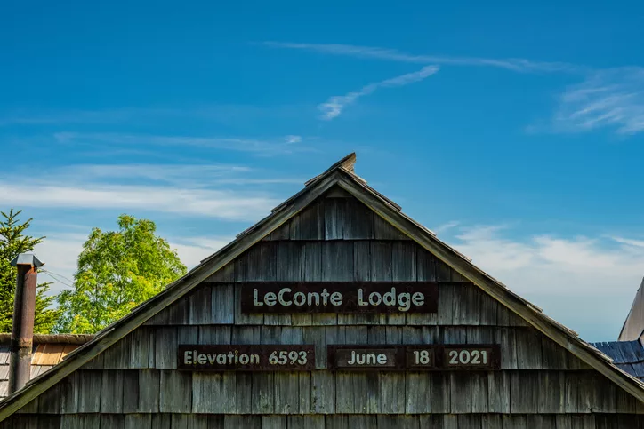mount-leconte-lodge-under-blue-sky-on-june-18-2021