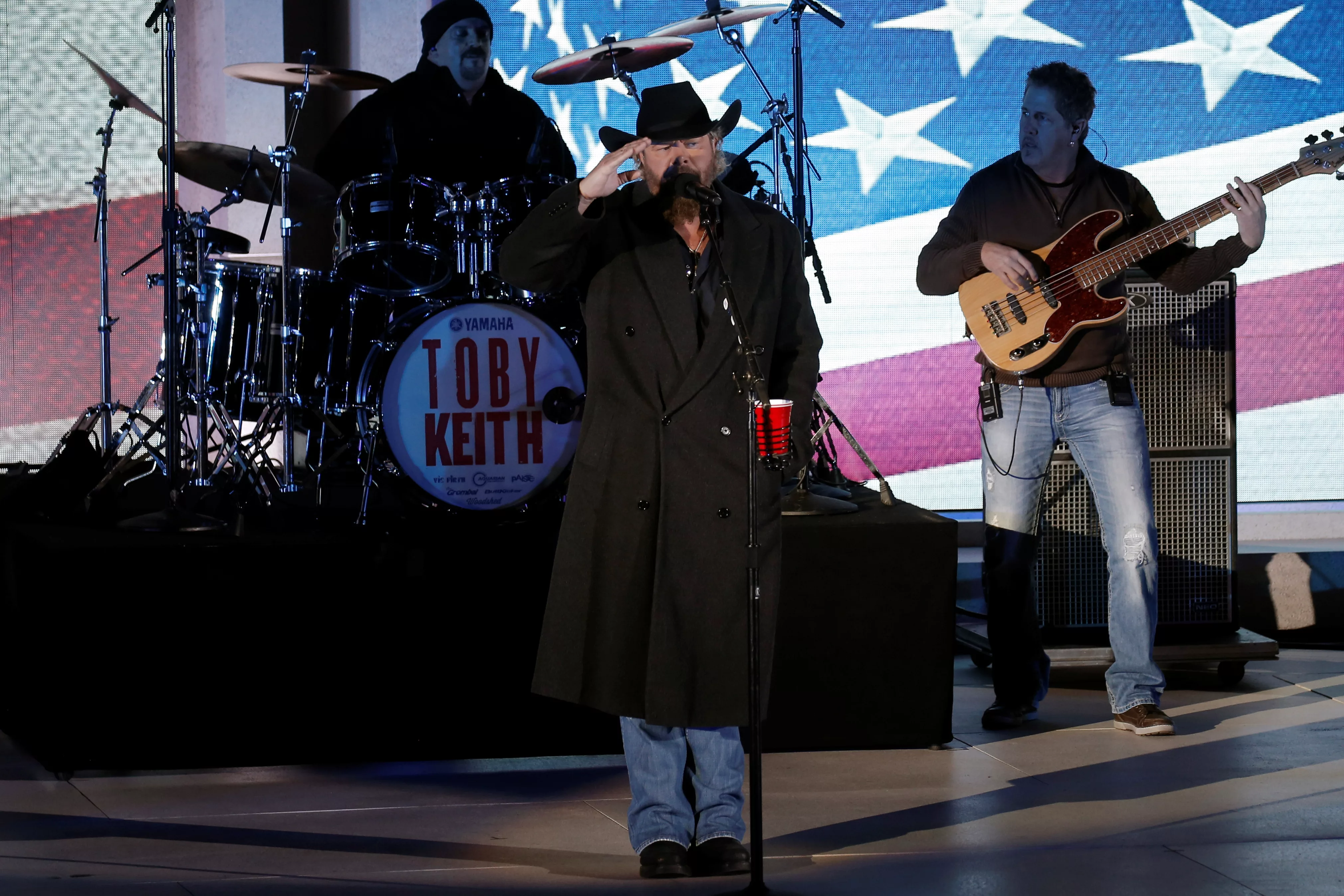 Toby Keith Performs at 'Make America Great Again' Celebration