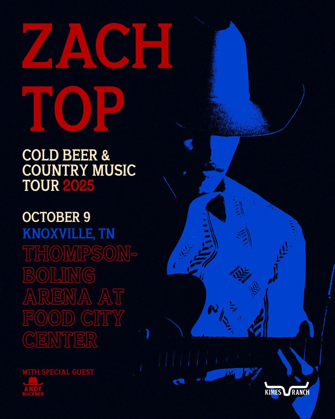 Zach Top: Cold Beer & Country Music Tour 2025 – 100.3 The Wolf