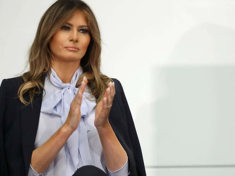 first-lady-melania-trump-attends-cyberbullying-prevention-summit-in-rockville-maryland