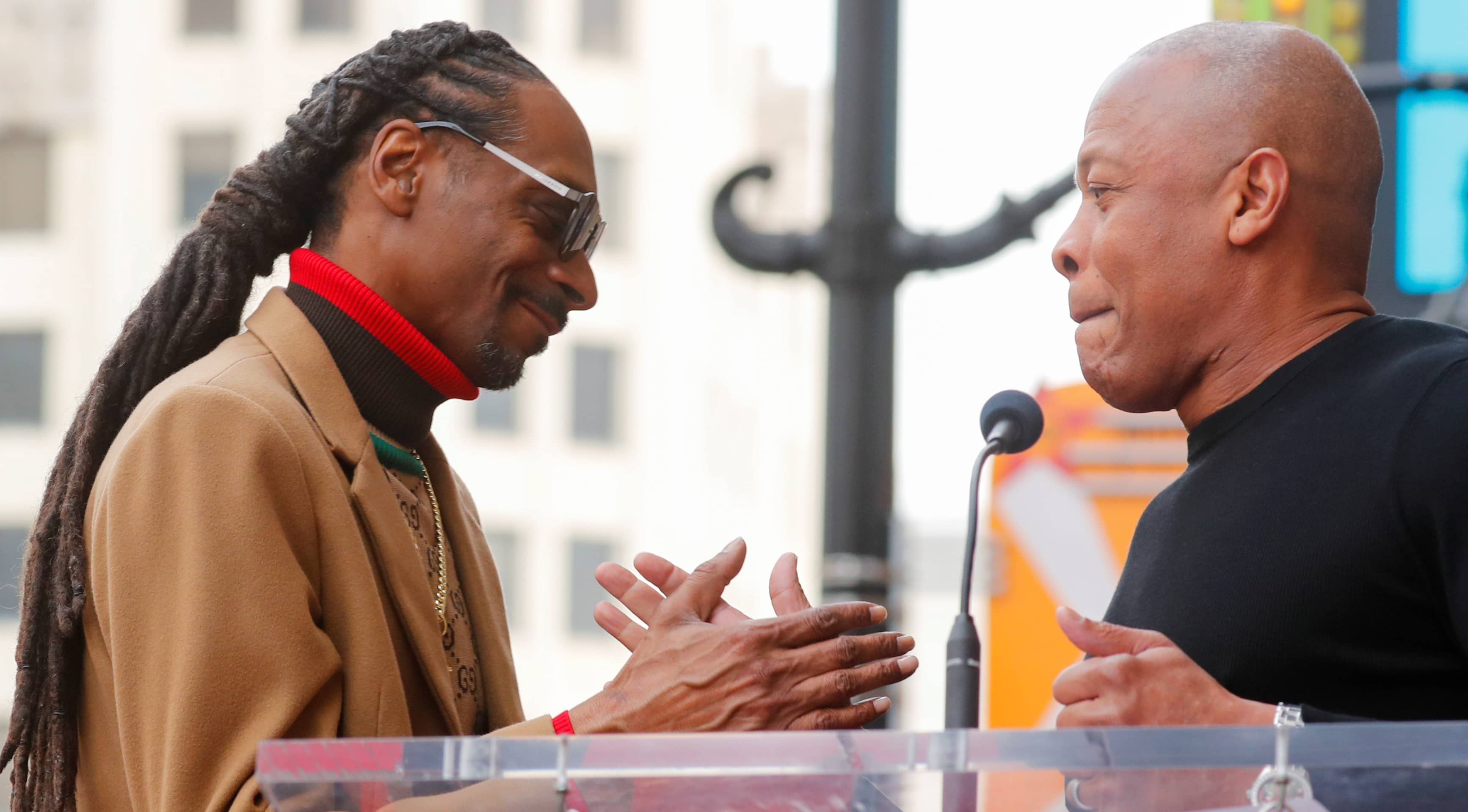 record-producer-dr-dre-introduces-rapper-snoop-dogg-as-he-receives-his-star-on-the-hollywood-walk-of-fame-in-los-angeles