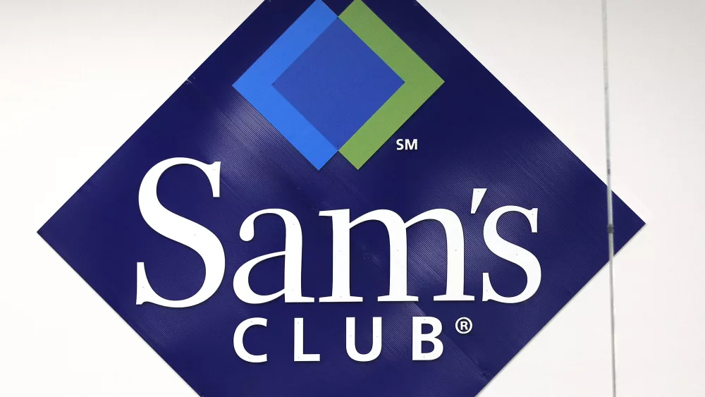 the-sign-inside-the-sams-club-is-seen-in-bentonville