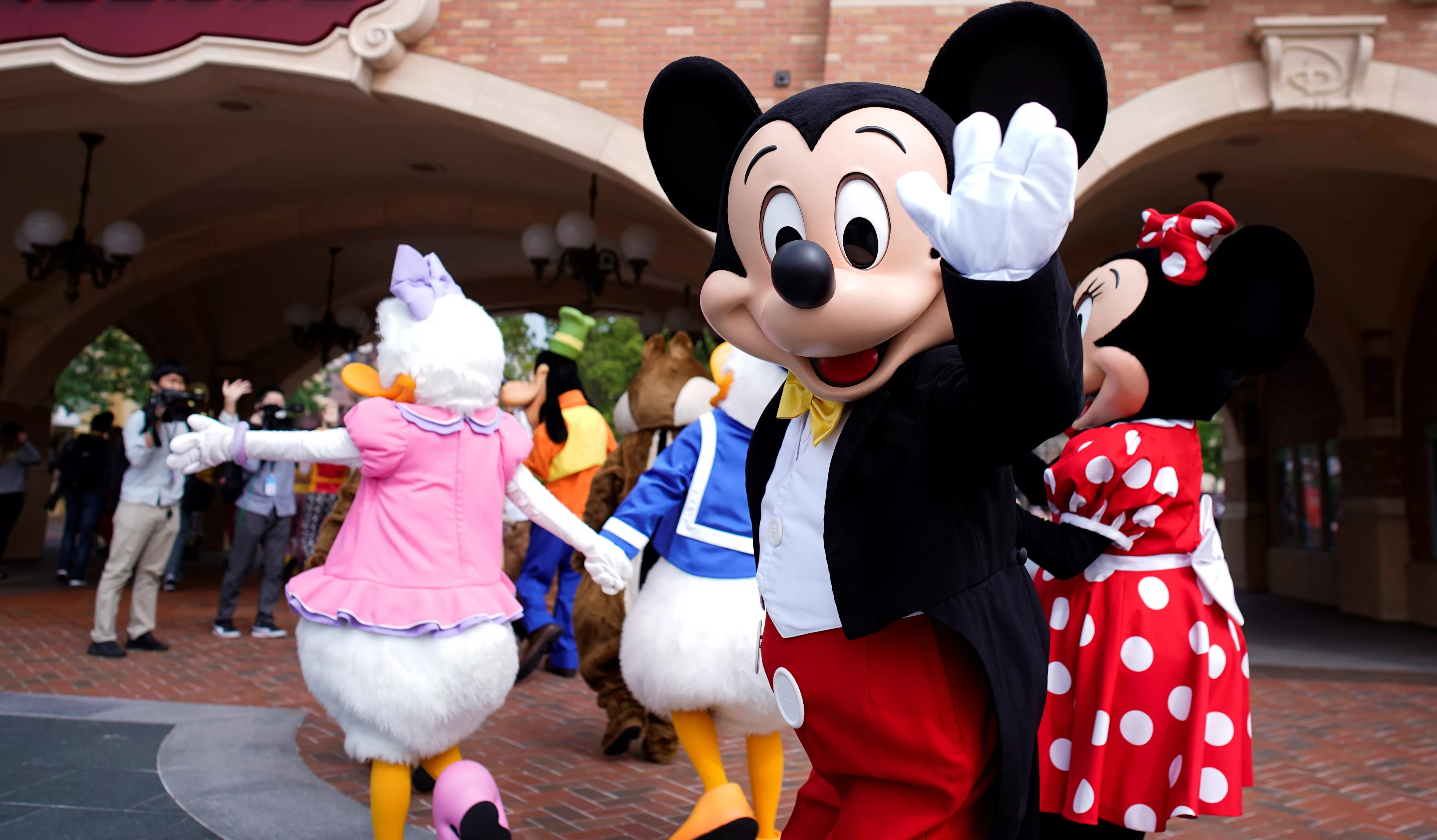 disney-character-mickey-mouse-greets-visitors-at-shanghai-disney-resort-as-the-shanghai-disneyland-theme-park-reopens-following-a-shutdown-due-to-the-coronavirus-disease-covid-19-outbreak-in-shangh