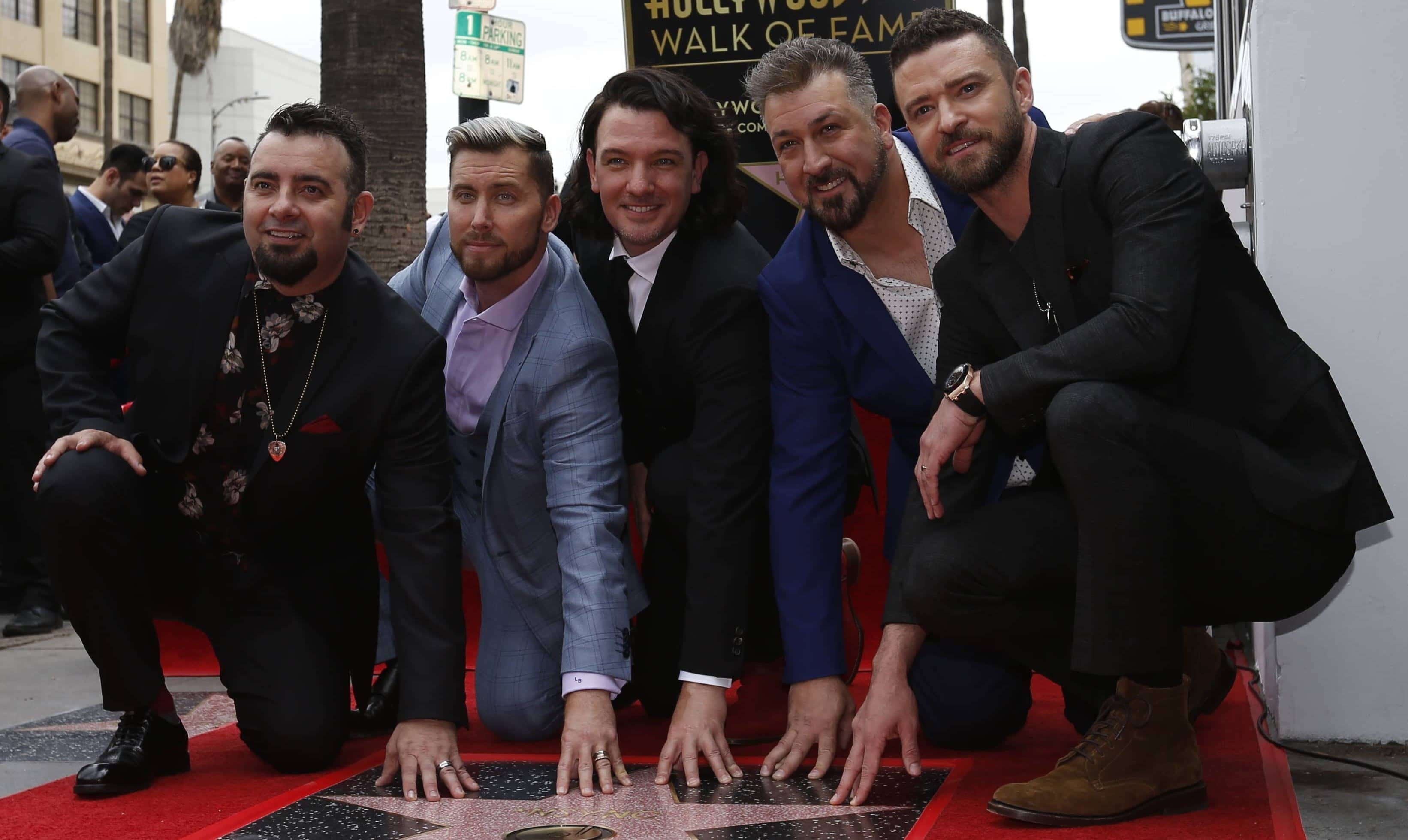 nsync-honored-with-star-on-hollywood-walk-of-fame