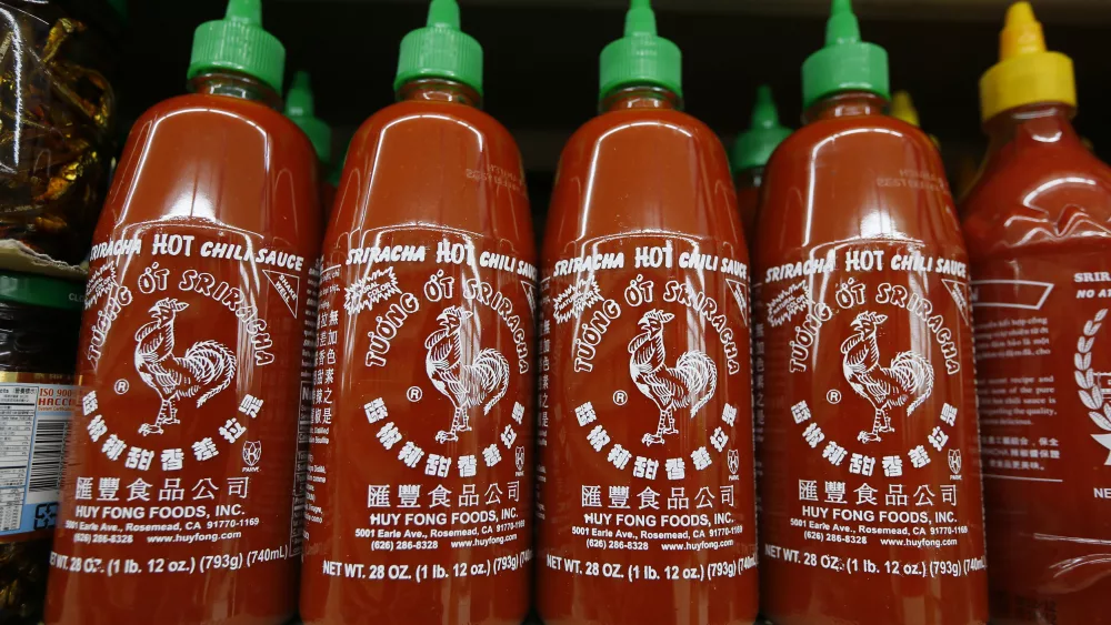 bottles-of-sriracha-hot-chili-sauce-made-by-huy-fong-foods-are-seen-on-a-supermarket-shelf-in-san-gabriel