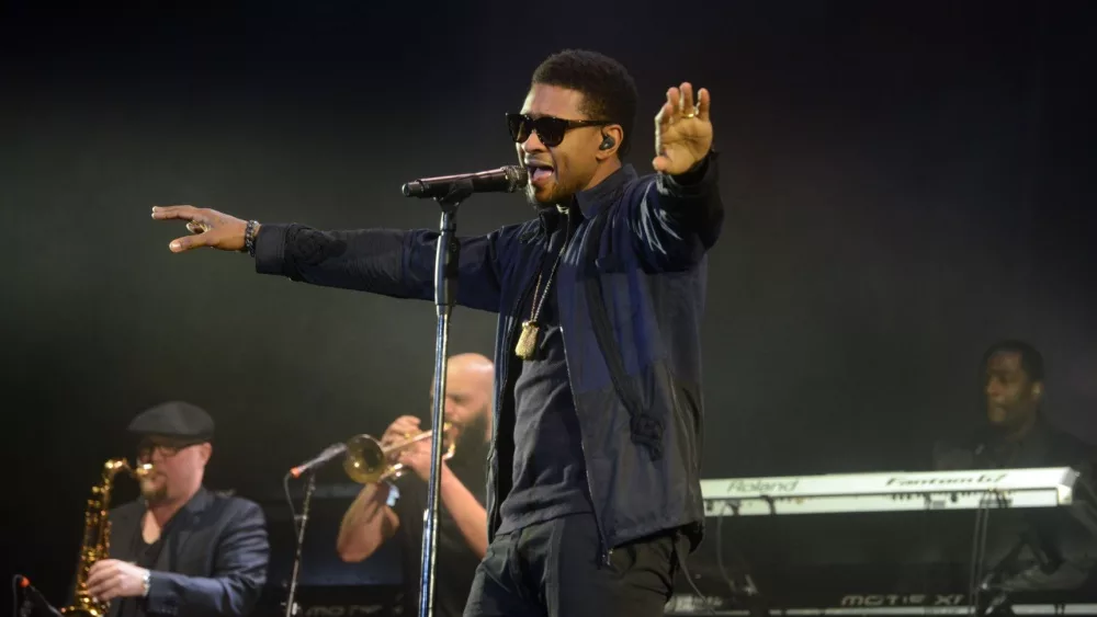 Usher Raymond IV^ known as Usher^ performs at the 2017 Okeechobee Music and Arts Festival. Okeechobee^ Florida - March 4^ 2017.