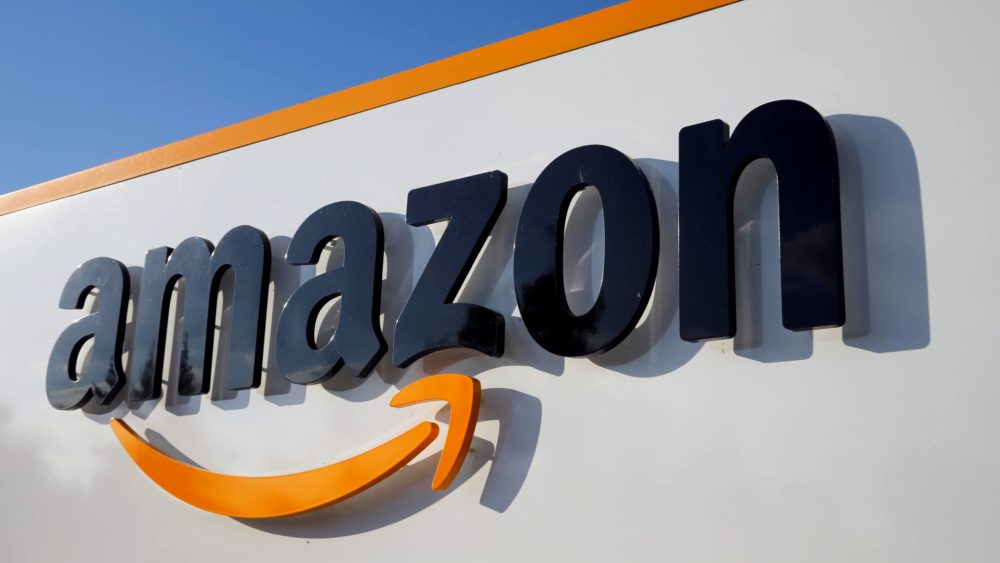 the-logo-of-amazon-is-seen-at-the-company-logistics-centre-in-boves