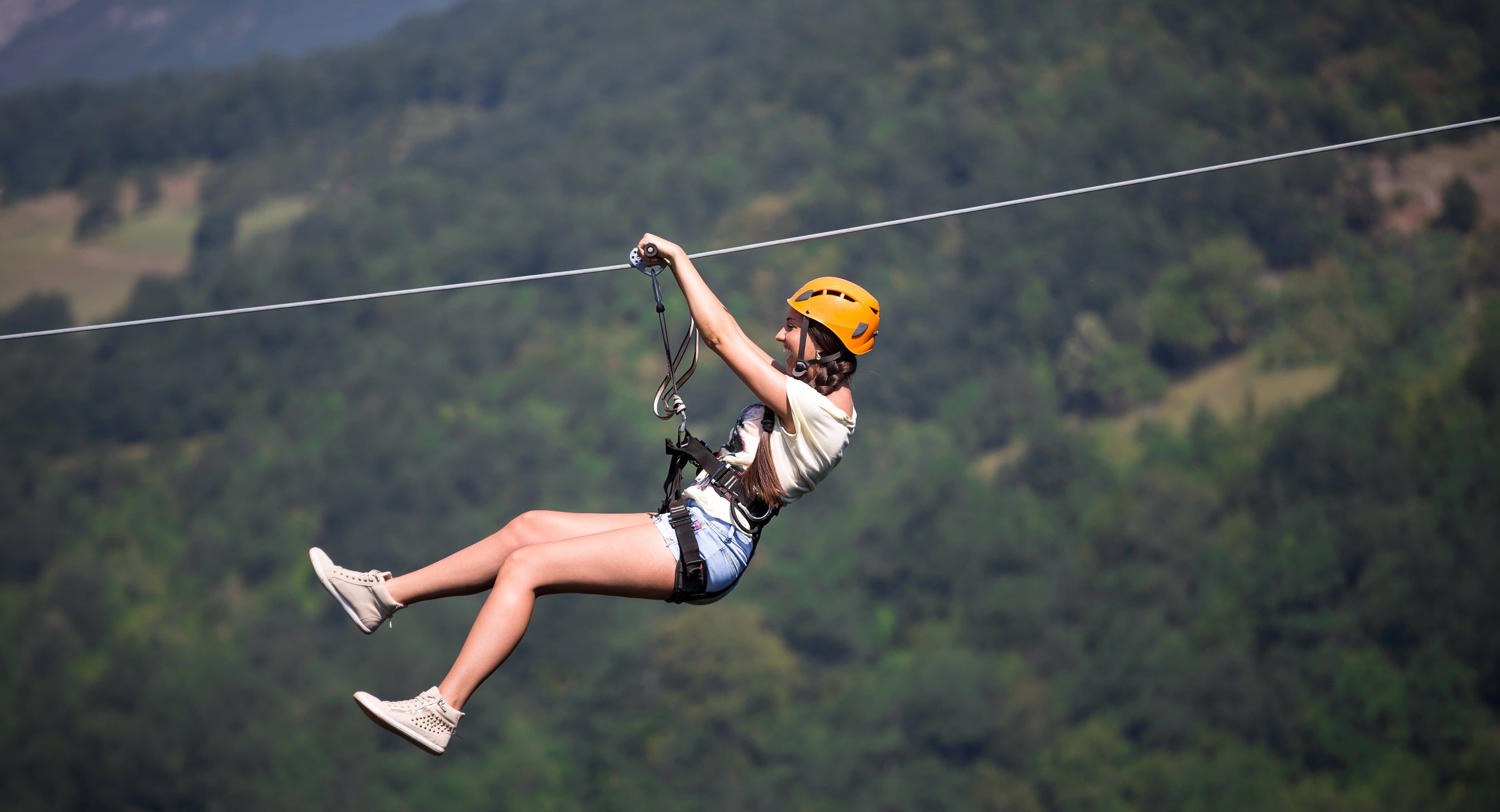 riding-on-a-zip-line
