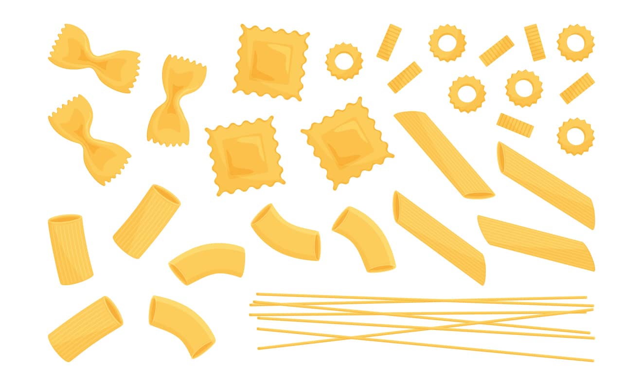 italian-pasta-vector-set-wheat-different-types-raw-food-macaroni-spaghetti-noodle-farfalle-penne-ravioli