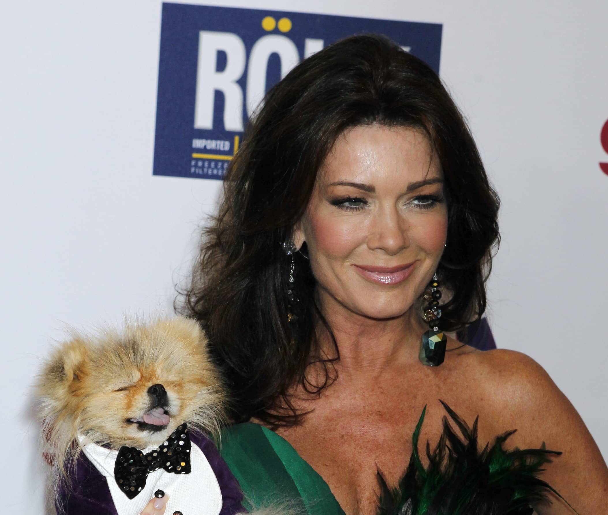 real-housewives-of-beverly-hills-star-vanderpump-and-dog-giggy-arrive-at-annual-gay-and-lesbian-alliance-against-defamation-media-awards-in-los-angeles