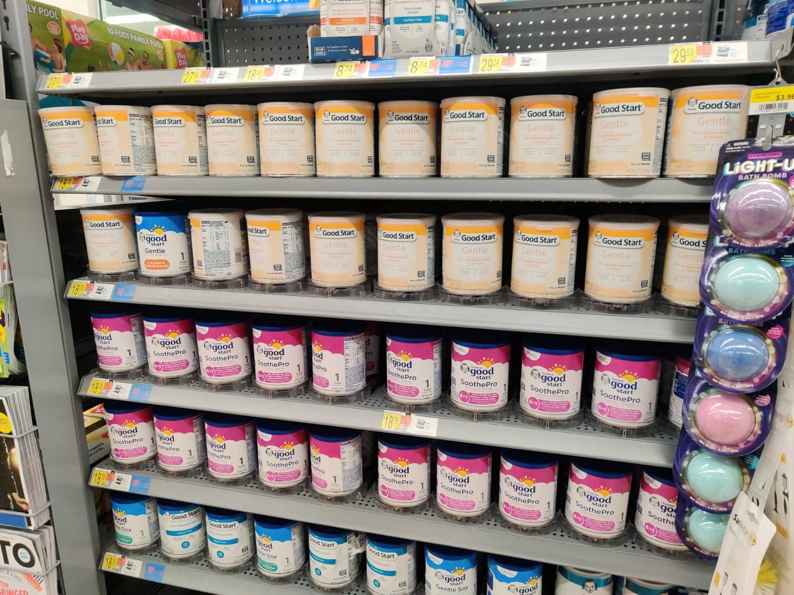 gerber-infant-formula-products-are-stocked-at-a-walmart-supercenter-in-rogers-arkansas
