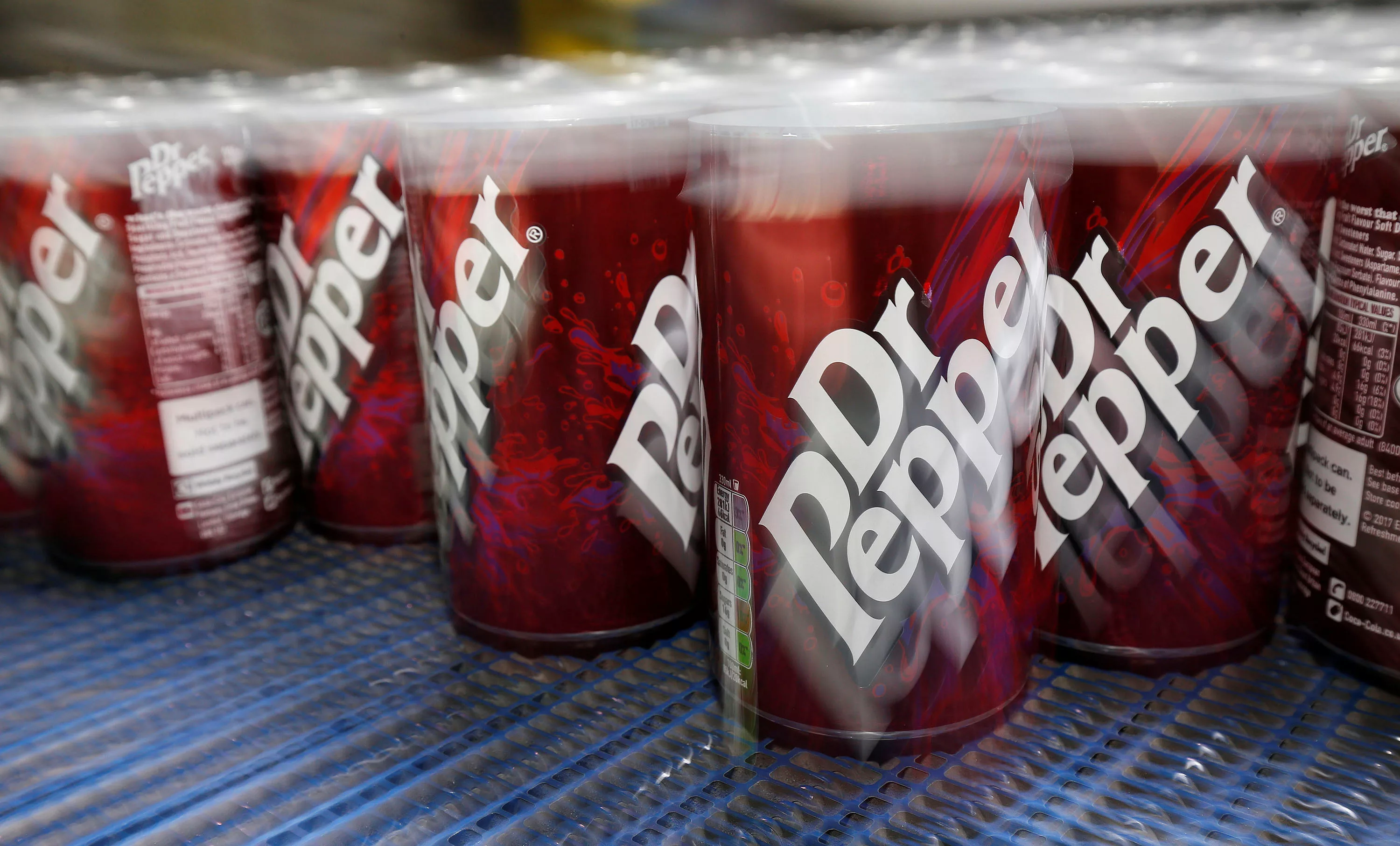 aluminium-dr-pepper-cans-leave-the-production-line-at-ball-corporation-wakefield