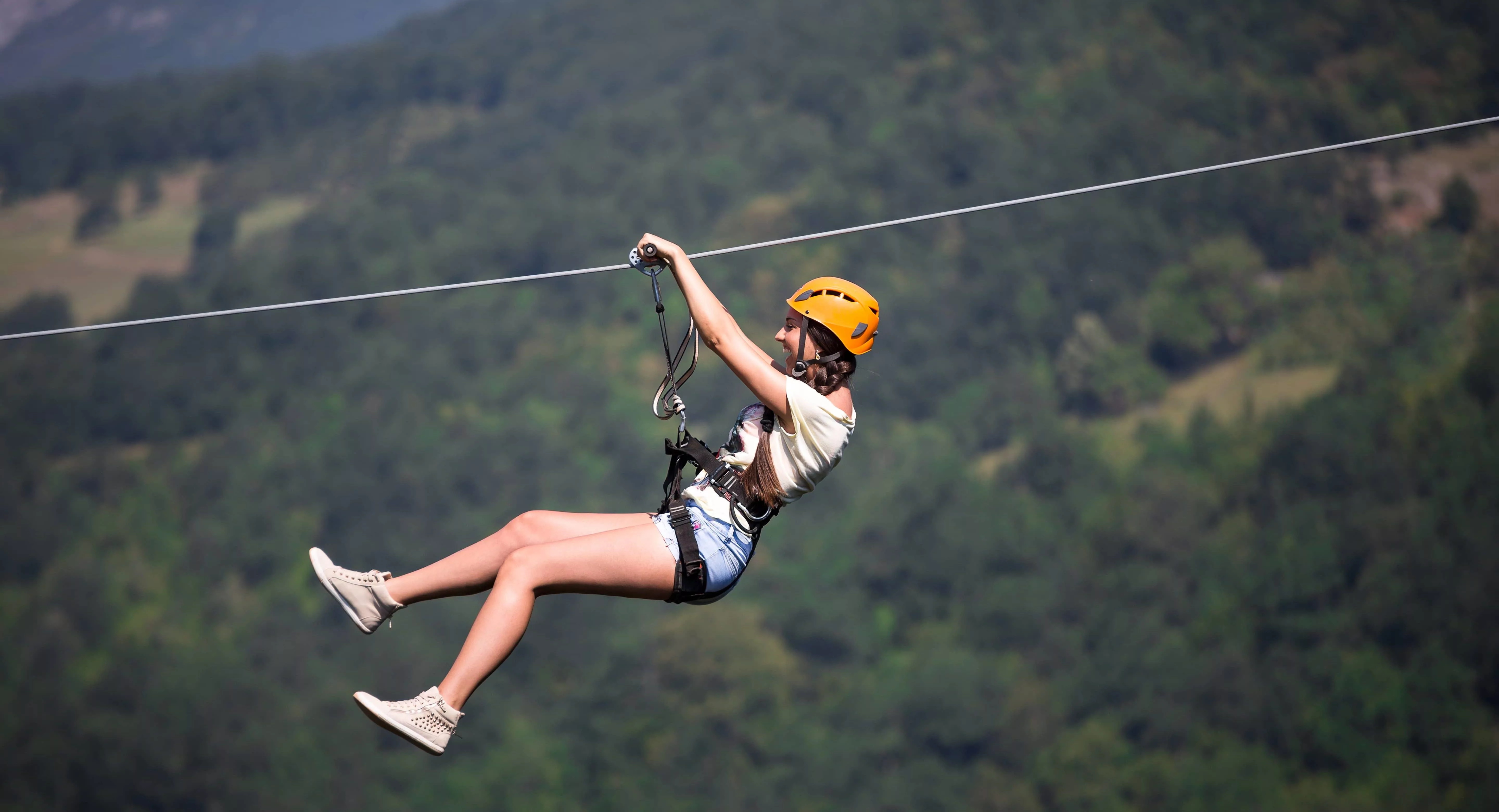 riding-on-a-zip-line