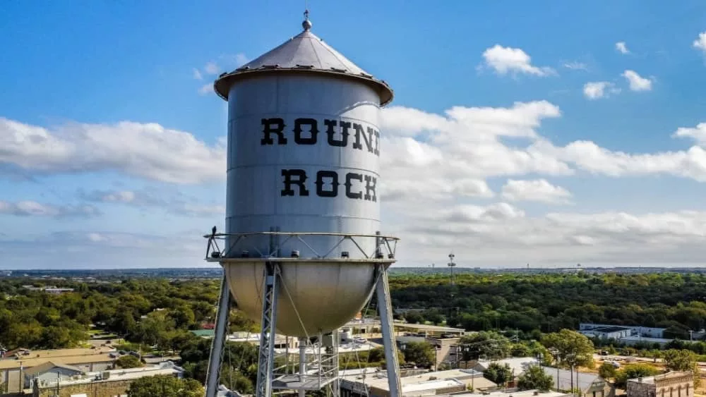 Round Rock TX Water Tower