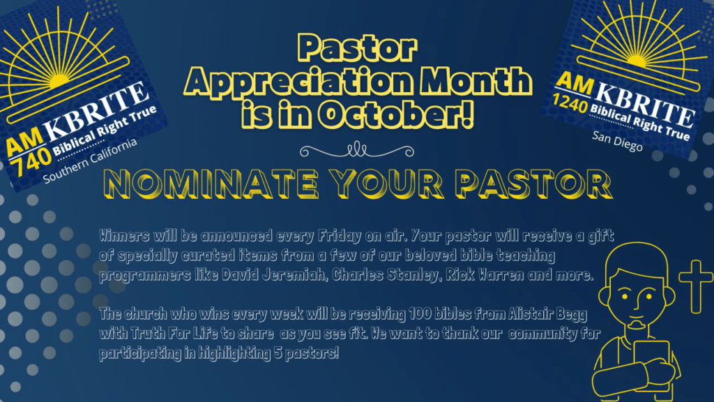 Pastor Appreciation Month KBRITE KBRT