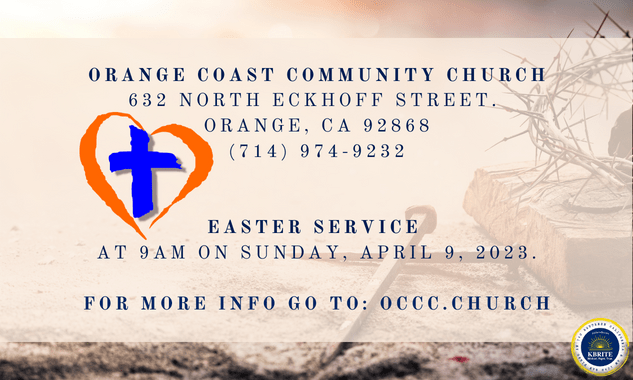 Easter at Coast Community Church in Orange 2023