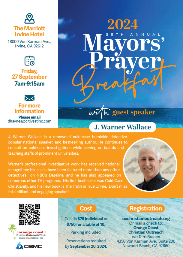 2024 59th Annual Mayor’s Prayer Breakfast