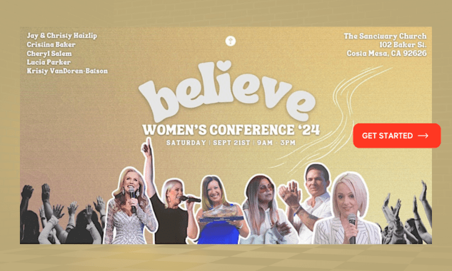 Believe Woman's Conference at My Sanctuary Church