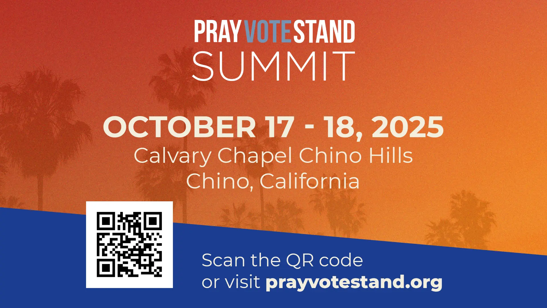 Pray Vote Stand Summit 2025 10.17-10.18