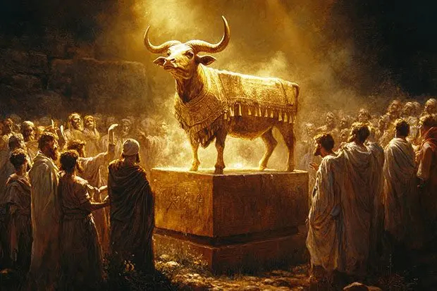 the-golden-calf-a-biblical-symbol-of-idolatry-representing-sin-disobedience-idolatry-false-worship-and-the-dangers-of-materialism