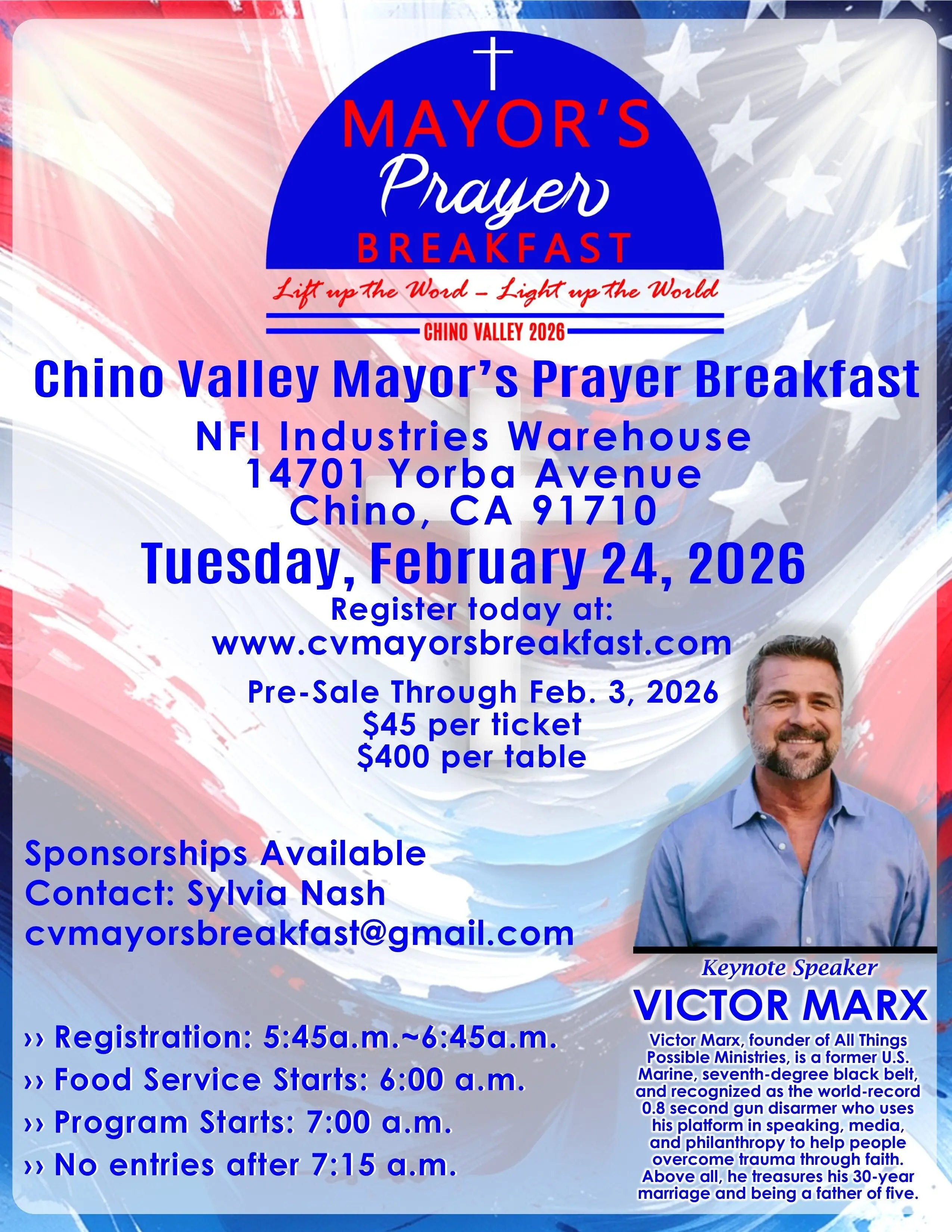 Chino Valley Mayor’s Prayer Breakfast