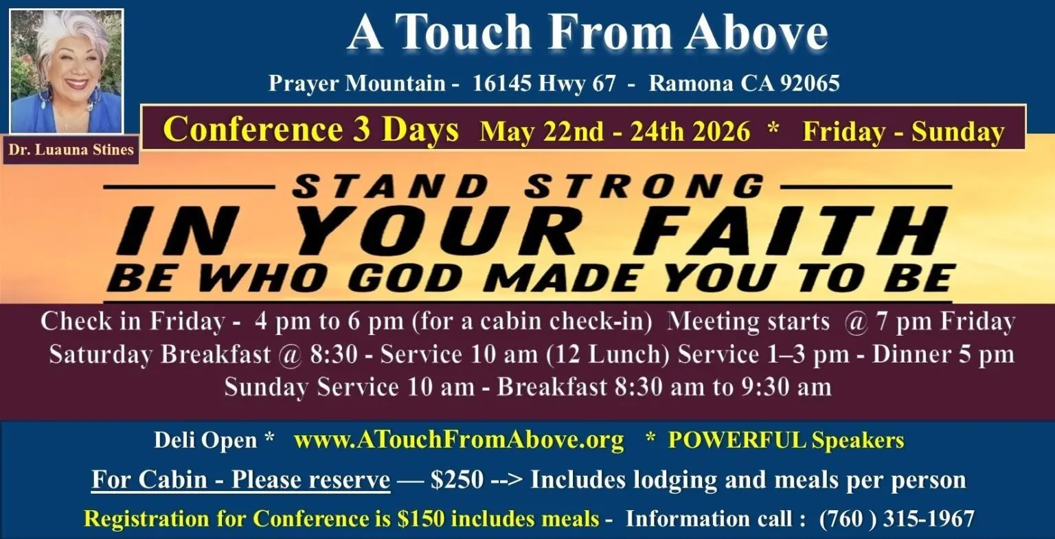 Prayer Mountain Conference 05/22 - 05/24