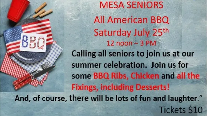 Seniors' All American Barbecue