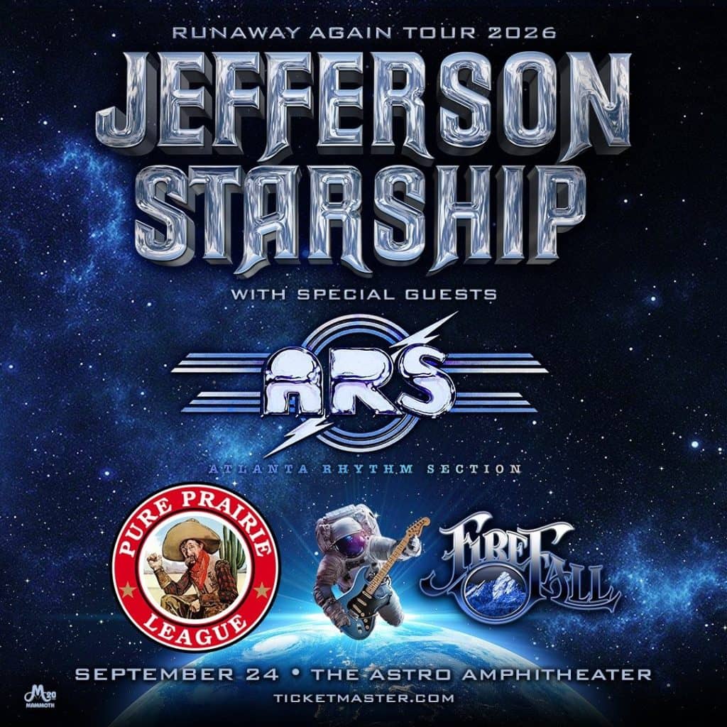 Jefferson Starship, Atlanta Rhythm Section, Pure Prairie League