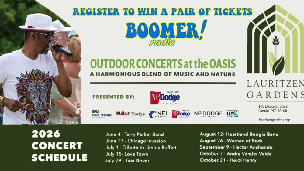 Win Tickets to the OUTDOOR CONCERTS at the OASIS at Lauritzen