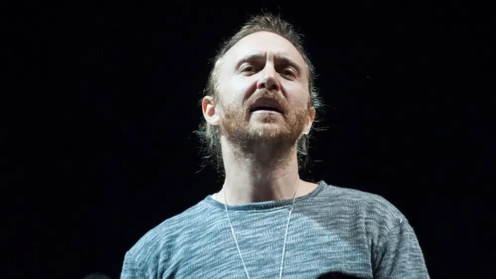 David Guetta performing on stage during the 2016 edition of Exit Festival on a Petrovaradin Fortress Novi Sad^ Serbia^ July 08 2016
