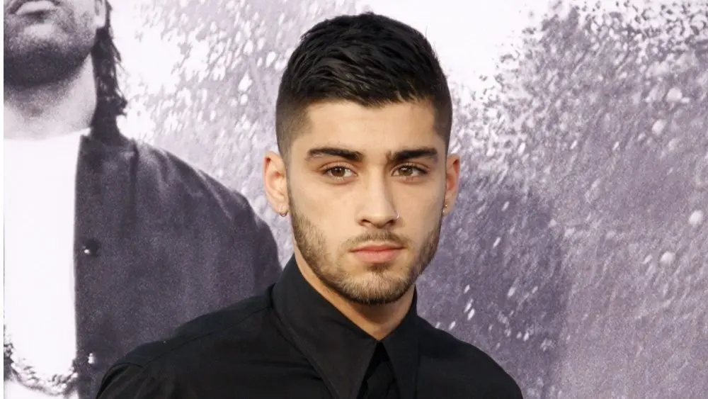 Zayn Malik at the Los Angeles premiere of 'Straight Outta Compton' held at the Microsoft Theatre in Los Angeles^ USA on August 10^ 2015.