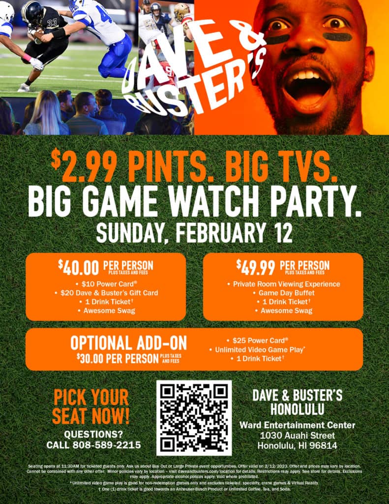 The Big Game Watch Party