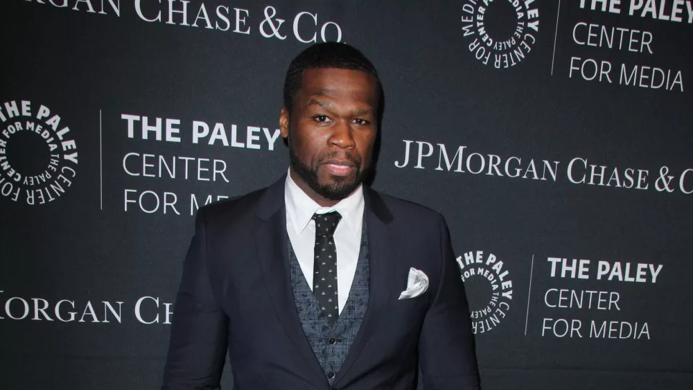 Curtis Jackson^ 50 Cent at the Paley Center's Hollywood Tribute to African-Americans in TV at the Beverly Wilshire Hotel on October 26^ 2015 in Beverly Hills^ CA