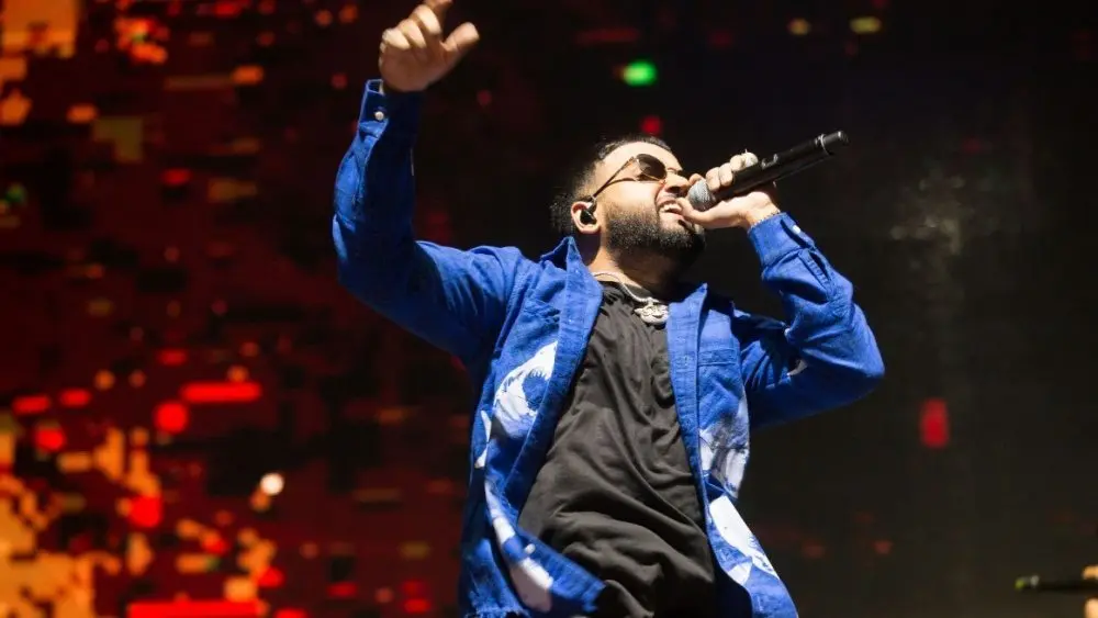 Navraj Singh Goraya aka stage name Nav (stylized as NAV) Hip hop recording artist/record producer from Rexdale^ Ontario^ Canada. San Francisco^ CA/USA - 3/31/18