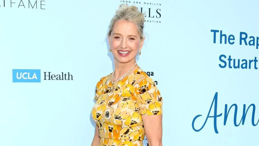 Katherine LaNasa at the 2025 Rape Treatment Center Brunch at the Skirball Center on October 26^ 2025 in Los Angeles^ CA