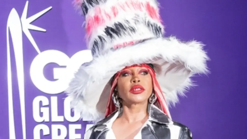 Erykah Badu attends Second Annual GQ Global Creativity Awards at WSA in New York on April 11^ 2024